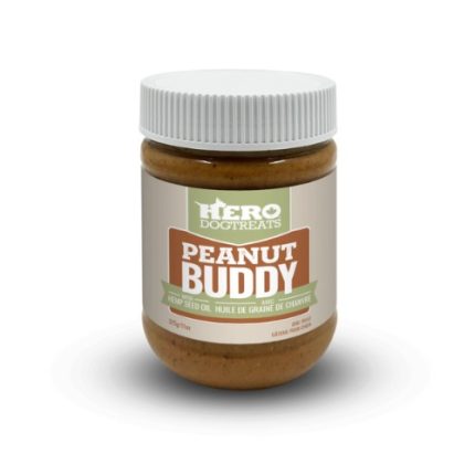 Hero Dog Treats Peanut Buddy - Hemp Seed Oil Dog Treat Peanut Butter