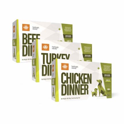 Big Country Raw Dog Food Raw Frozen Dog Food Dinners 4lb