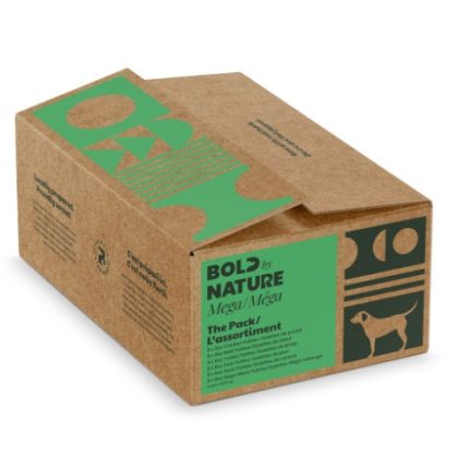 Bold by Nature Mega Variety Pack 24lb Raw Dog Food