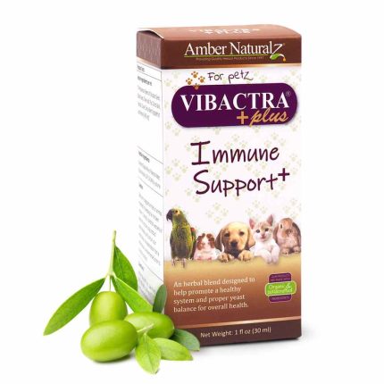 Amber Naturalz Vibactra Plus Immune Support Dogs Cats Supplement 30ml