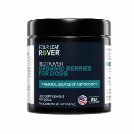 Four Leaf Rover Red Rover Supplement Dogs Organic Berries 84.6g