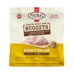 Primal Dog Freeze-Dried Raw Nuggets - Rabbit Recipe Dog Food