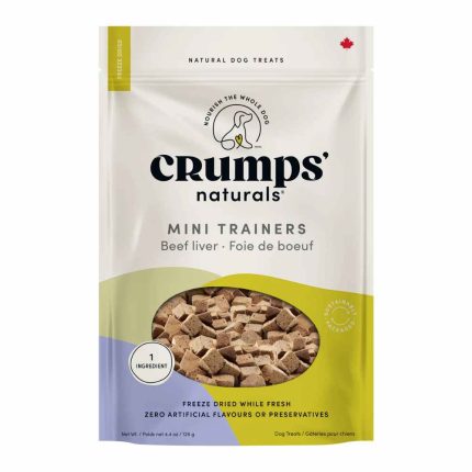 Crumps Mini Trainers Beef Liver Dogs 1.9oz