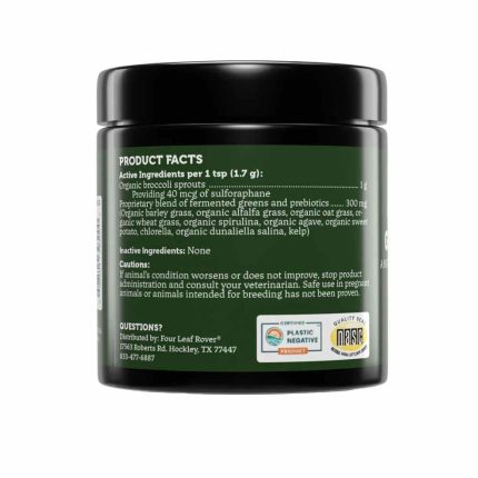 Four Leaf Rover - Green Rover - Ingredients