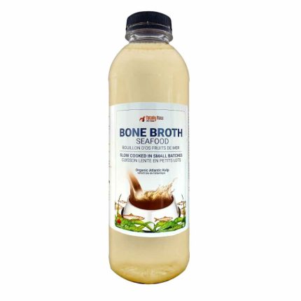 Totally Raw Electrolyte Bone Broth Frozen Dogs Cats Organic Atlantic Kelp 650mL