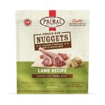 Primal Dog Frozen Raw Nuggets - Lamb Recipe Raw Dog Food