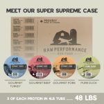 Raw Performance Super Supreme Case 48lbs Raw Dog Food Bulk Box