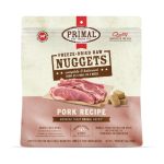 Primal Dog Freeze-Dried Raw Nuggets - Pork Recipe Dog Food