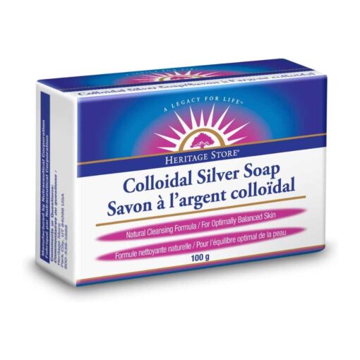 Colloidal Silver Shampoo Bar Heritage Store