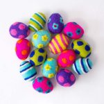 Karma Cat Easter Wool Ball Natural Cat Toy