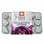 Big Country Raw Small Grey Flower Mold Frozen Treat Mold For Dogs and Cats